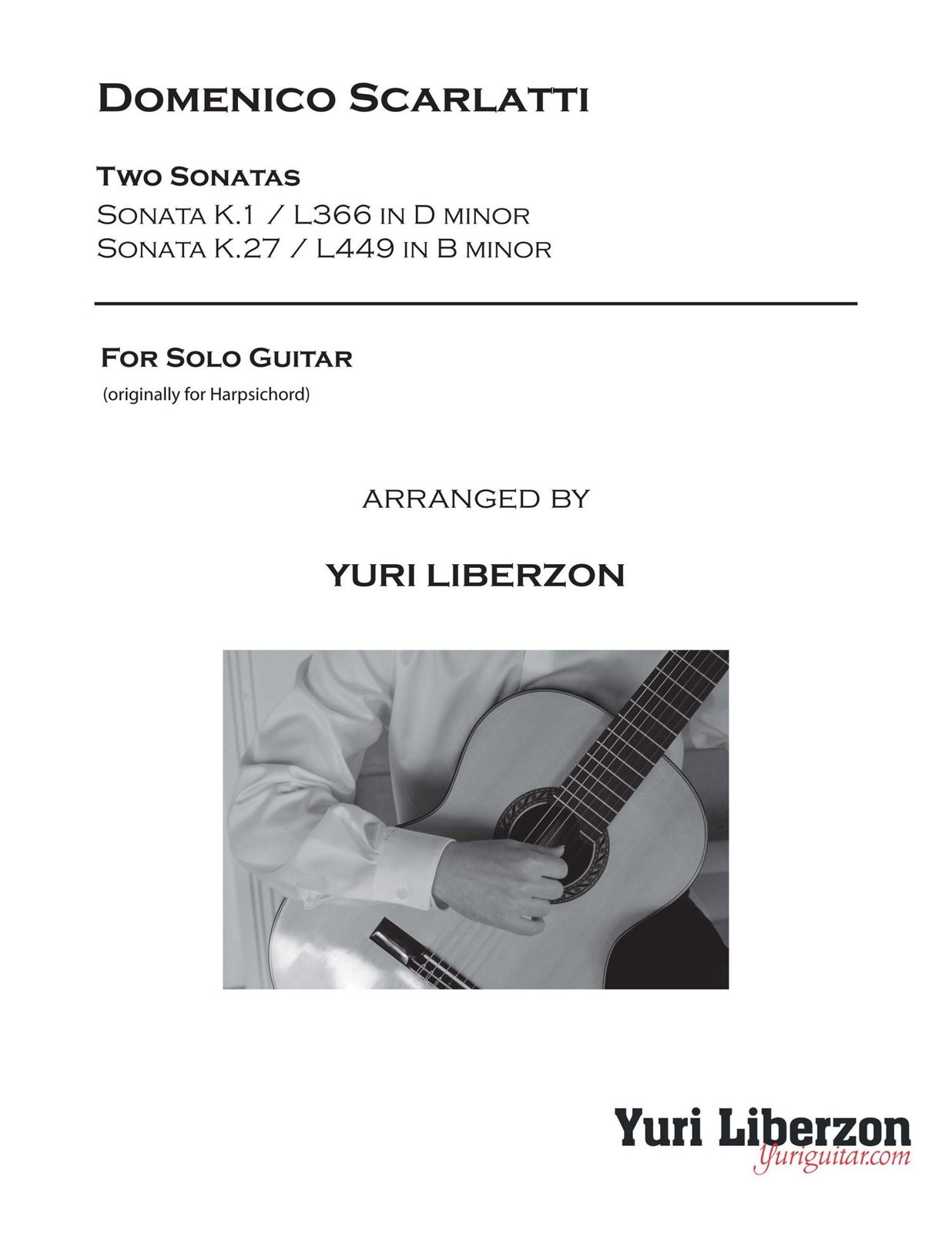 Two Sonatas, K. 1 & K. 27 — cover